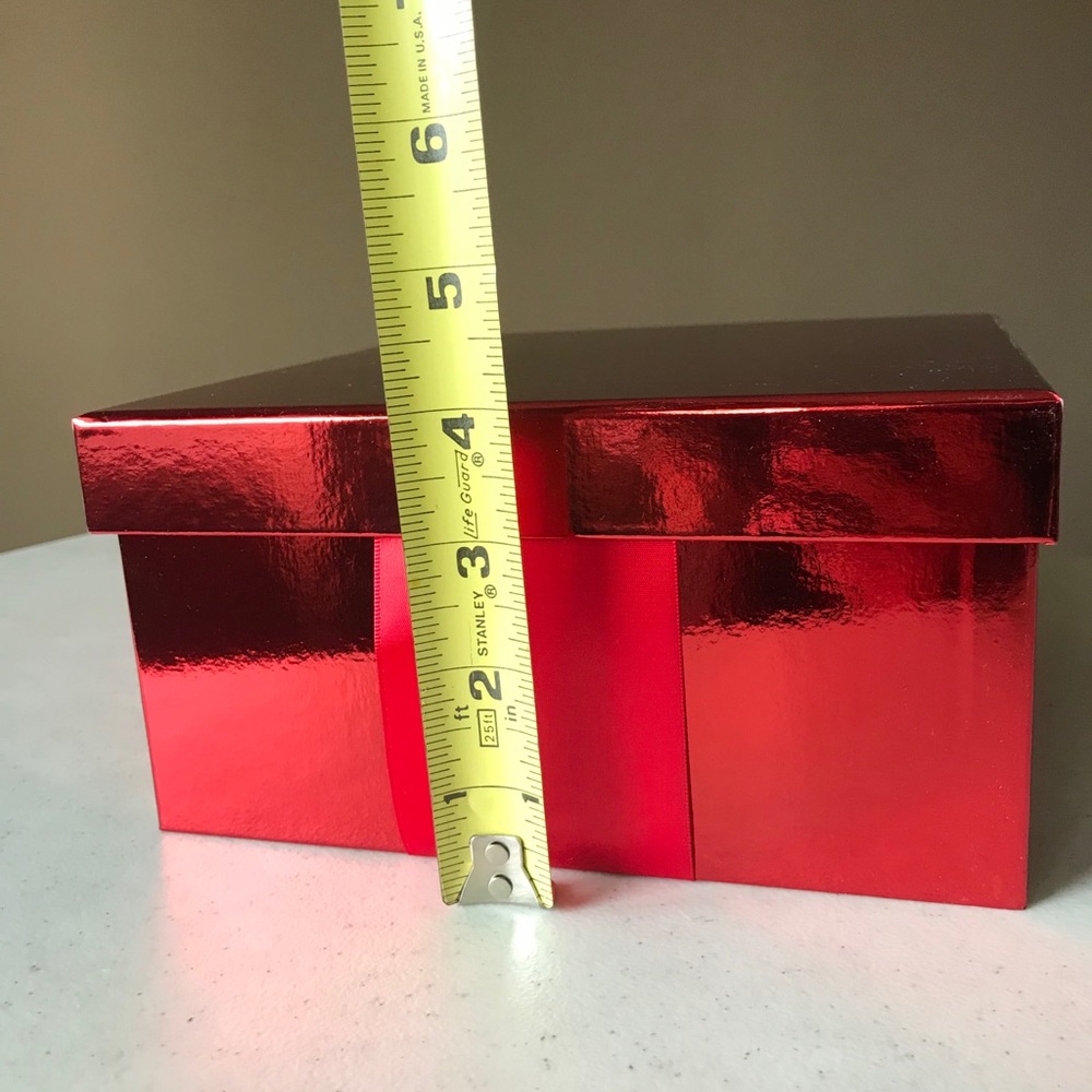 2 stackable gift boxes 📦 red - Picture 5 of 8